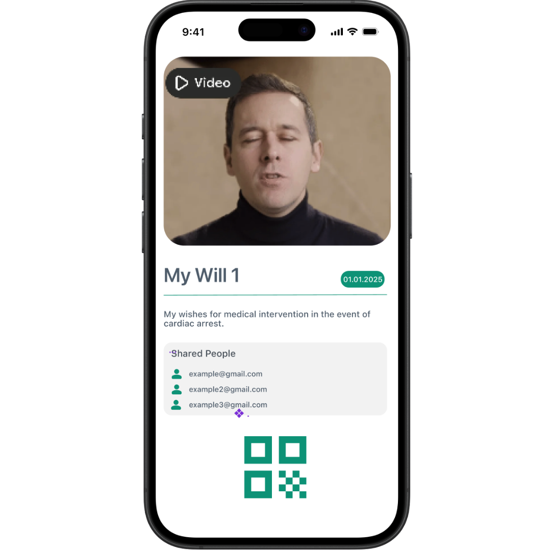 LifeWishGuardian App Screen 1
